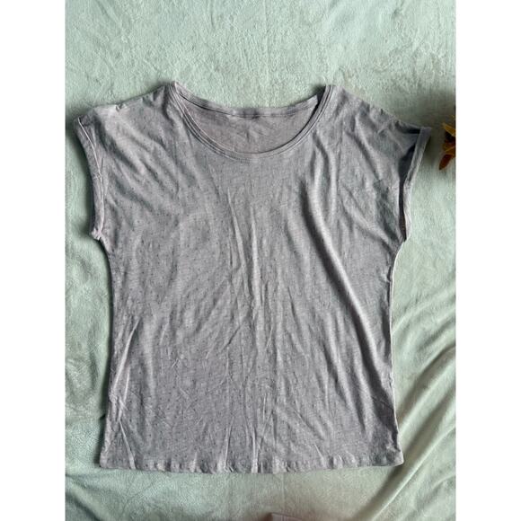 Lascana Tops - Lascana Light Purple with silver polka dots Size Small